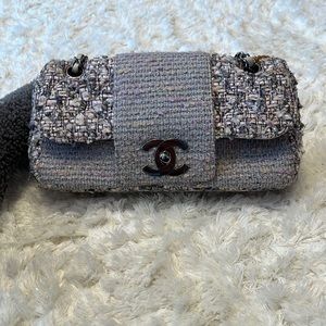 Chanel tweed bag